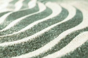 Natural repetitive pattern in the sand